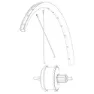 Mavic Kit 16 Rear Ksyrium S Disc Ebm Ekrar