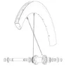 Mavic Kit 2 Front/rear Comete Pro Carbon Ust Ekrar, Black, 256mm