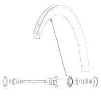 Mavic Kit 2 Front/rear Cosmic Pro Carbon Ust Ekrar