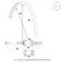 Mavic Ksyrium Disc Vänstra Ekrar 12 Enheter, Black, 295mm