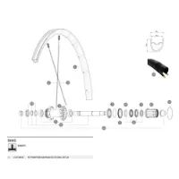 Mavic Ksyrium Elite Disc Ust 20 Rear Fälg Mavic Ksyrium Elite Disc Ust 20 Rear Fälg