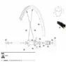 Mavic Ksyrium Elite Ust 20 Bakfälg, Black, 700 - 28" 20H