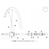Mavic Ksyrium Pro Carbon Sl T Bakre Högra Ekrar 12 Enheter Mavic Ksyrium Pro Carbon Sl T Bakre Högra Ekrar 12 Enheter