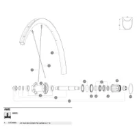Mavic Ksyrium Pro Carbon Sl Tubular 19 Bakfälg