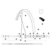 Mavic Ksyrium Pro Carbon Sl Tubular Disc Bakfälg