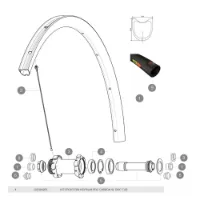 Mavic Ksyrium Pro Carbon Sl Tubular Disc Framfälg
