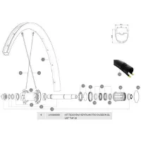 Mavic Ksyrium Pro Carbon Sl Ust 20 Bakfälg