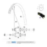 Mavic Ksyrium Pro Carbon Sl Ust Disc Framfälg, Black, 700 - 28"