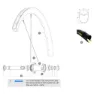 Mavic Ksyrium Pro Carbon Sl Ust Disc Vänstra Ekrar 12 Enheter, Black, 283mm