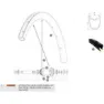 Mavic Ksyrium Pro Carbon Ust Disc 20 Framfälg, Black, 700 - 28" 24H