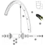Mavic Ksyrium Pro Exalith 17c Framfälg, Black, 700 - 28"