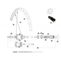 Mavic Ksyrium Pro Ust Disc 19c Bakfälg Mavic Ksyrium Pro Ust Disc 19c Bakfälg