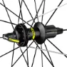 Mavic Ksyrium S Tubeless Landsvägscykelns Bakhjul, Black, 9/12 x 135/142mm, Shimano/Sram HG