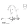 Mavic Ksyrium Sle/sls/elite S Bakre Navaxel, Black, One Size
