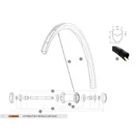 Mavic Ksyrium Ust 19/20 Framfälg Mavic Ksyrium Ust 19/20 Framfälg