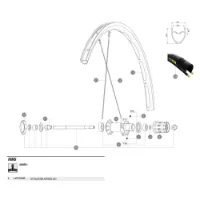 Mavic Ksyrium Ust Bakfälg Mavic Ksyrium Ust Bakfälg