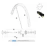 Mavic Ksyrium Ust Framfälg, Black, 700 - 28" 18H