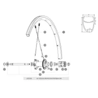 Mavic Kysrium Pro/pro Exalith 2013 Bakre Vänster Ekrar 10 Enheter Mavic Kysrium Pro/pro Exalith 2013 Bakre Vänster Ekrar 10 Enheter