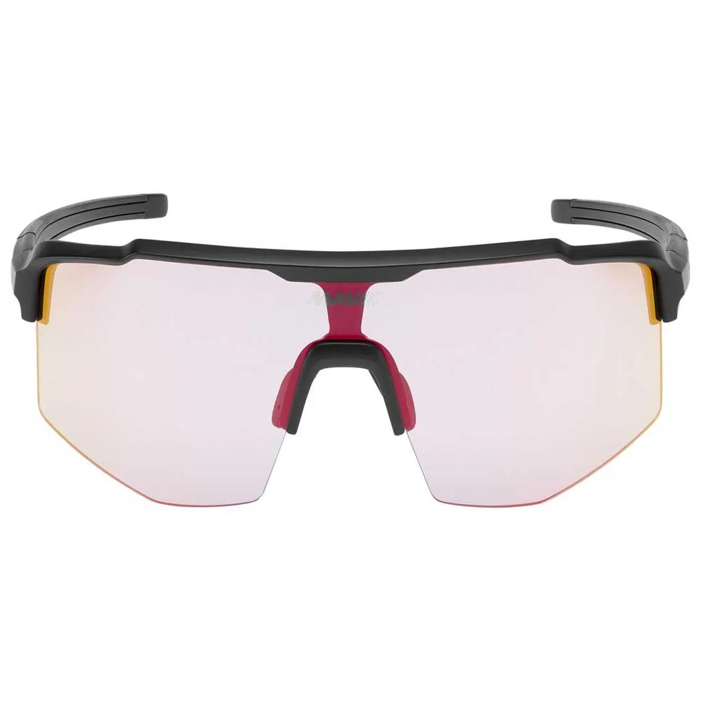 Mavic Mvs Shield Foto Kromatiska Solglasögon, Black, Red Photochromic/CAT1-3