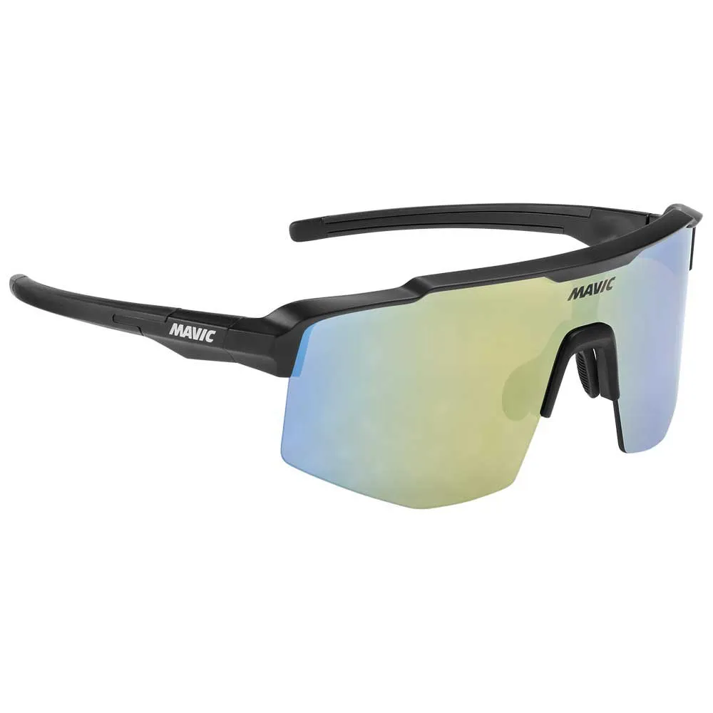 Mavic Mvs Shield Solglasögon, Black, Gold Blue/CAT3