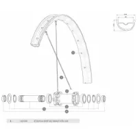 Mavic Qrm Auto Mtb Boost Framhjulsaxel Mavic Qrm Auto Mtb Boost Framhjulsaxel