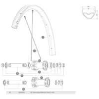 Mavic Qrm Auto Mtb Framhjulsaxel Mavic Qrm Auto Mtb Framhjulsaxel