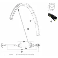 Mavic Qrm Gaffelstöd 2 Enheter Mavic Qrm Gaffelstöd 2 Enheter