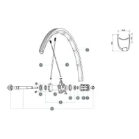 Mavic R-sys Slr Bakfälg Mavic R-sys Slr Bakfälg