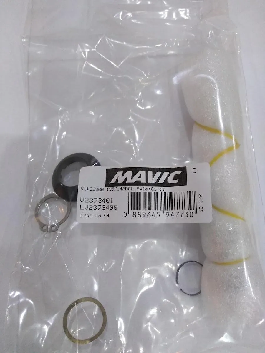 Mavic Rear Axle Kit ID360 Mavic Rear Axle Kit ID360