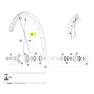 Mavic Rear Ksyrium Sl Rb Landsvägscykelfälg, Black, 700 - 28"