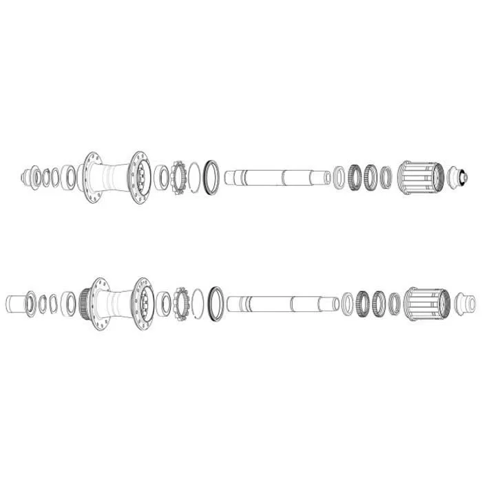 Mavic Road Id360 Rr Cl Endcap (12 Mm) Lager, Black, One Size