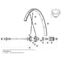 Mavic Ub Atb Rear Hub Axle Crossmax Enduro Navaxel Mavic Ub Atb Rear Hub Axle Crossmax Enduro Navaxel