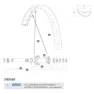 Mavic Xa 35 Pro Carbon Butted Flat 27.5 Ekrar 12 Enheter, Black, 275mm