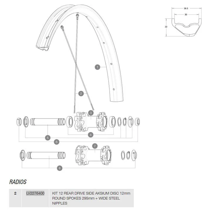 Mavic Xa Elite Carbon 29 Bakre Högra Ekrar 12 Enheter, Black, 295mm Mavic Xa Elite Carbon 29 Bakre Högra Ekrar 12 Enheter, Black, 295mm