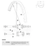 Mavic Xa Elite Carbon 29 Bakre Högra Ekrar 12 Enheter, Black, 295mm
