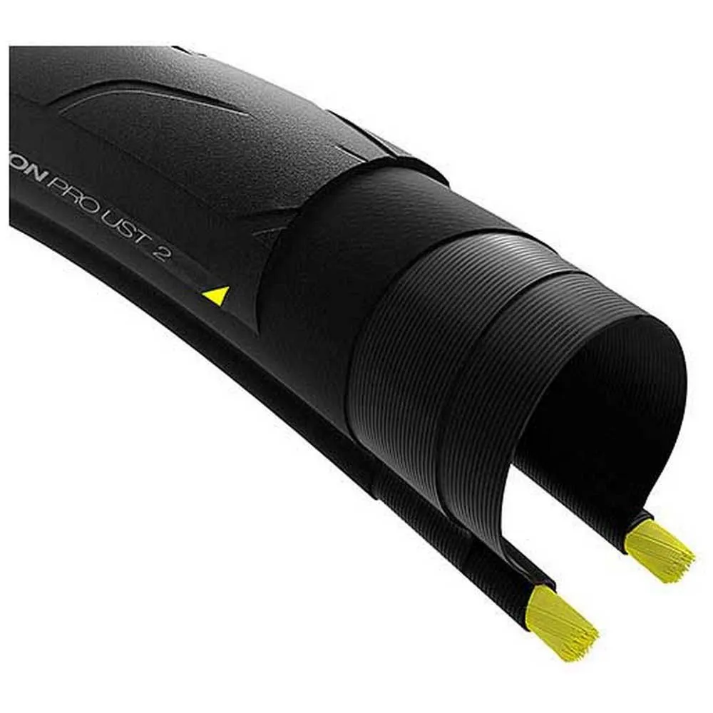 Mavic Yksion Pro Ust Ii Tubeless 700c X 28 Styv Landsvägsdäck, Black, 700C x 28