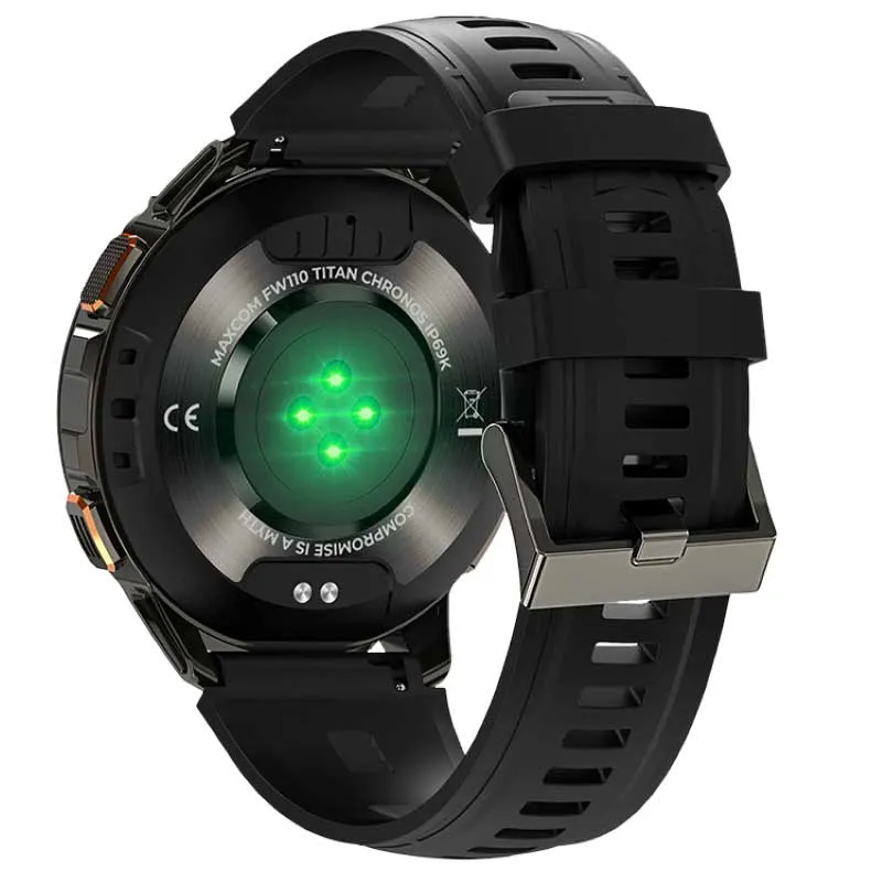 MaxCom Fw100 Titan Cronos Smartklocka, Black MaxCom Fw100 Titan Cronos Smartklocka, Black