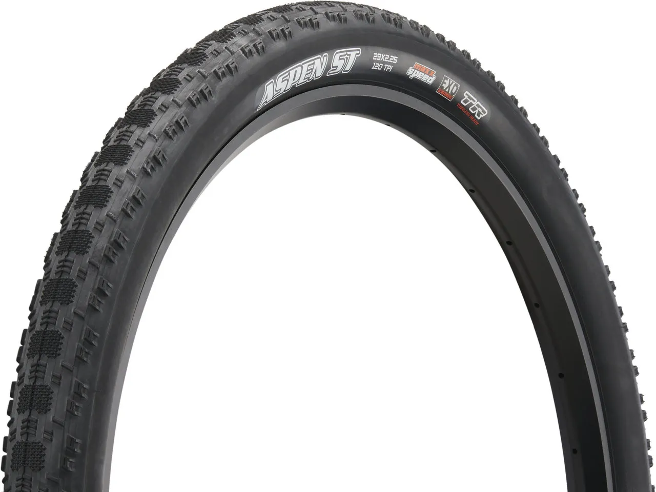 Maxxis Aspen ST MaxxSpeed EXO TR 29" Faltreifen, Black, 29" x 2.25 Maxxis Aspen ST MaxxSpeed EXO TR 29" Faltreifen, Black, 29" x 2.25
