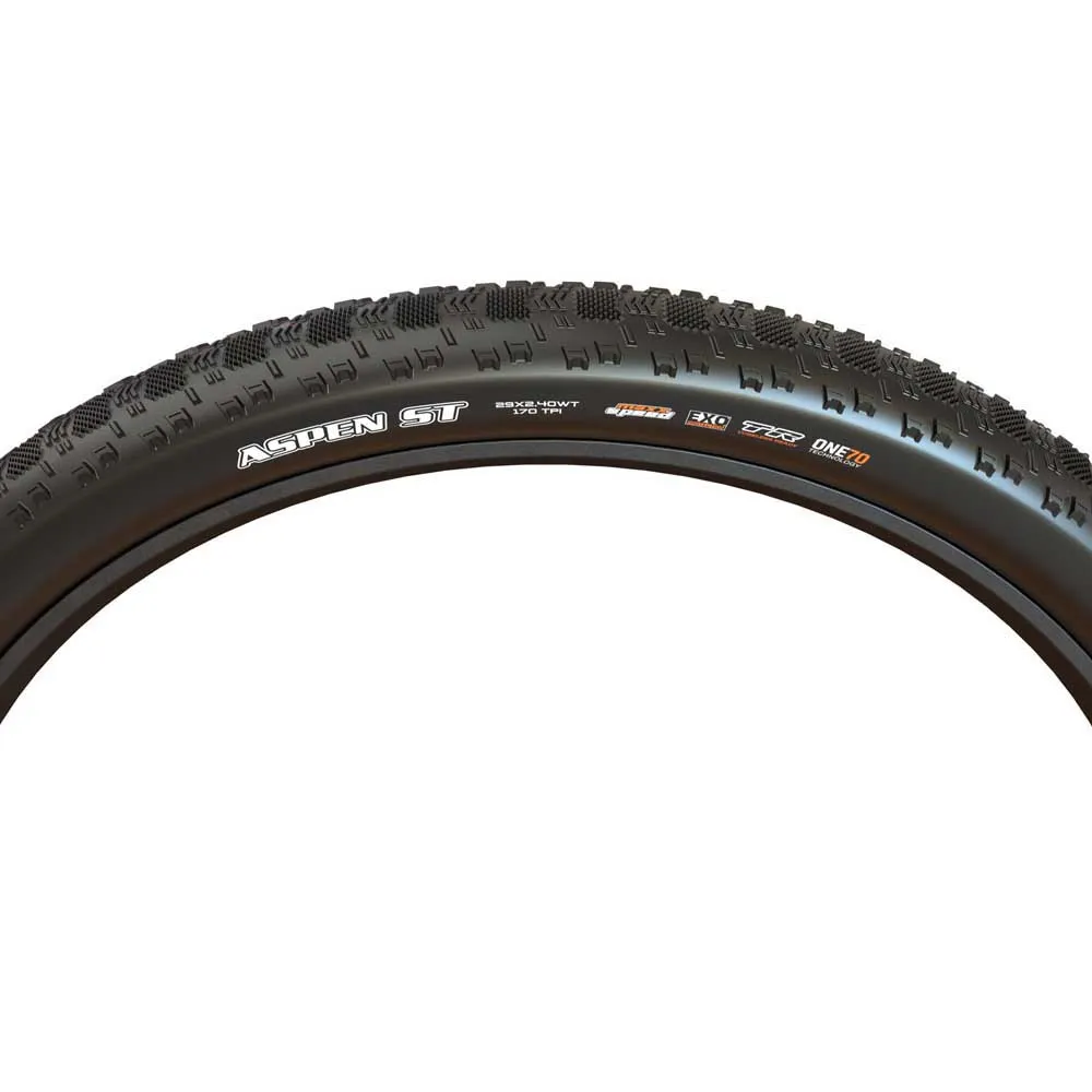 Maxxis Aspen St Team Spec Wt Maxxspeed Exo Tubeless 29´´ X 2.40 Mtb-däck, Black, 29" x 2.40