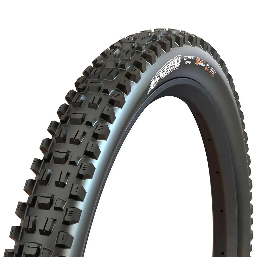 Maxxis Assegai 3c Maxxgrip 120tpi Tubeless 27.5´´ X 2.60 Mtb-däck, Black, 27.5" x 2.60