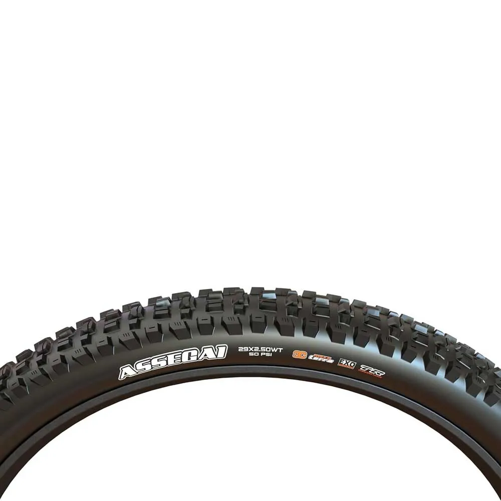 Maxxis Assegai 3c Maxxgrip 120tpi Tubeless 27.5´´ X 2.60 Mtb-däck, Black, 27.5" x 2.60