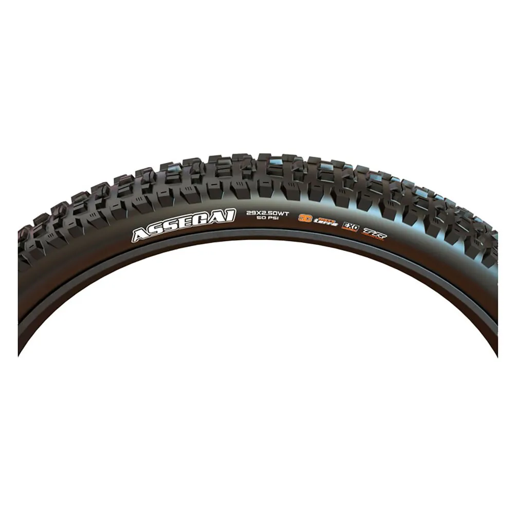 Maxxis Assegai Tubeless 29´´ X 2.50 Styv Mtb-däck, Black, 29" x 2.50 Maxxis Assegai Tubeless 29´´ X 2.50 Styv Mtb-däck, Black, 29" x 2.50