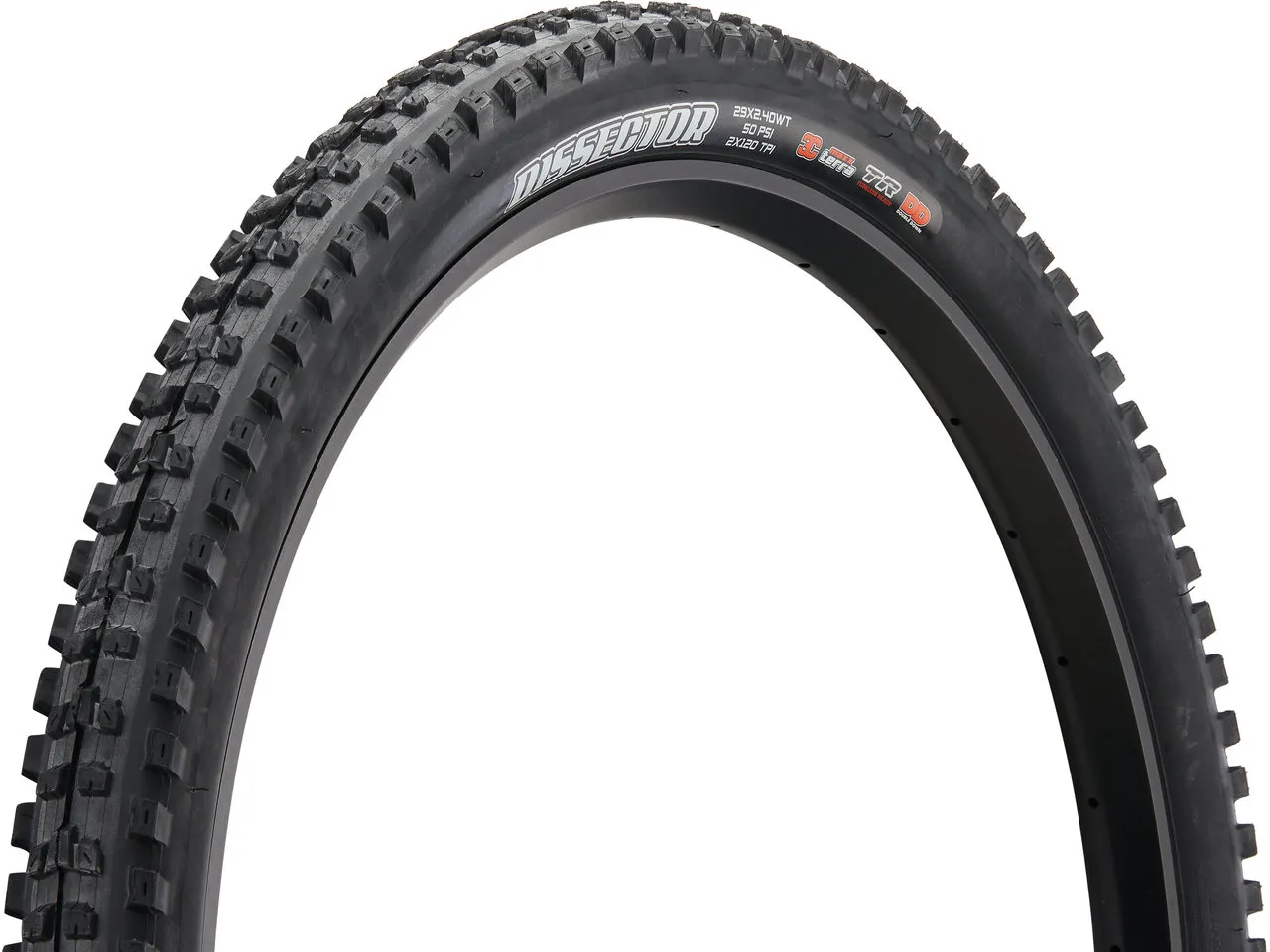 Maxxis Dissector 3C MaxxTerra DD WT TR 29" Faltreifen, Black, 29" x 2.40