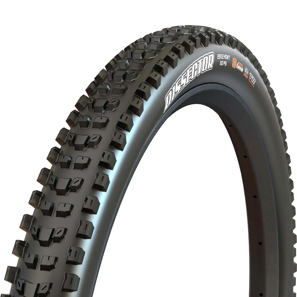 Maxxis Dissector Exo Tubeless 29´´ X 2.40 Styv Mtb-däck, Black, 29" x 2.40