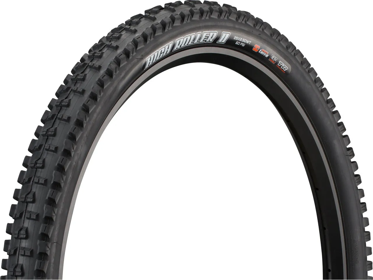 Maxxis Highroller II WT 29" Faltreifen, Black, 29" x 2.50 Maxxis Highroller II WT 29" Faltreifen, Black, 29" x 2.50