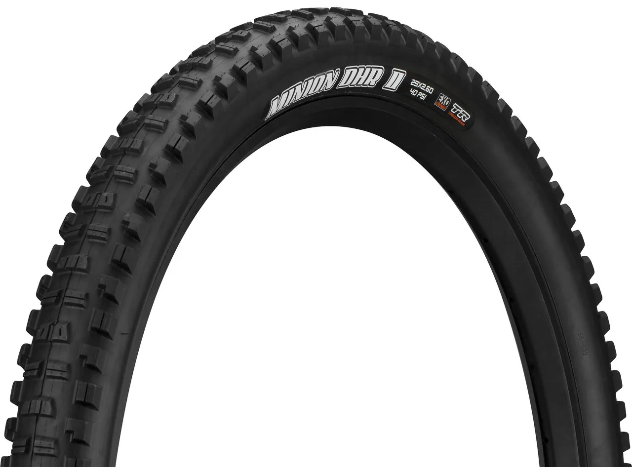 Maxxis Minion DHR II Dual EXO WT TR 29+ Faltreifen, Black, 29" x 2.60 Maxxis Minion DHR II Dual EXO WT TR 29+ Faltreifen, Black, 29" x 2.60