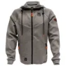 Maxxis Performance Sweatshirt Med Dragkedja, Grey, L