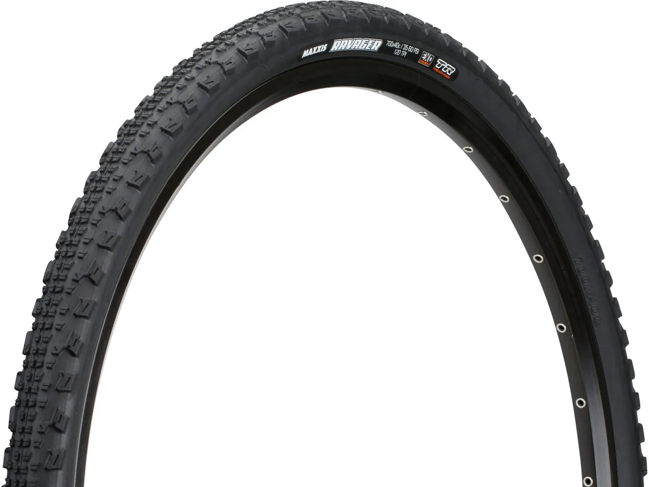 Maxxis Ravager Dual EXO TR 28" Faltreifen, Black, 700C x 40 Maxxis Ravager Dual EXO TR 28" Faltreifen, Black, 700C x 40