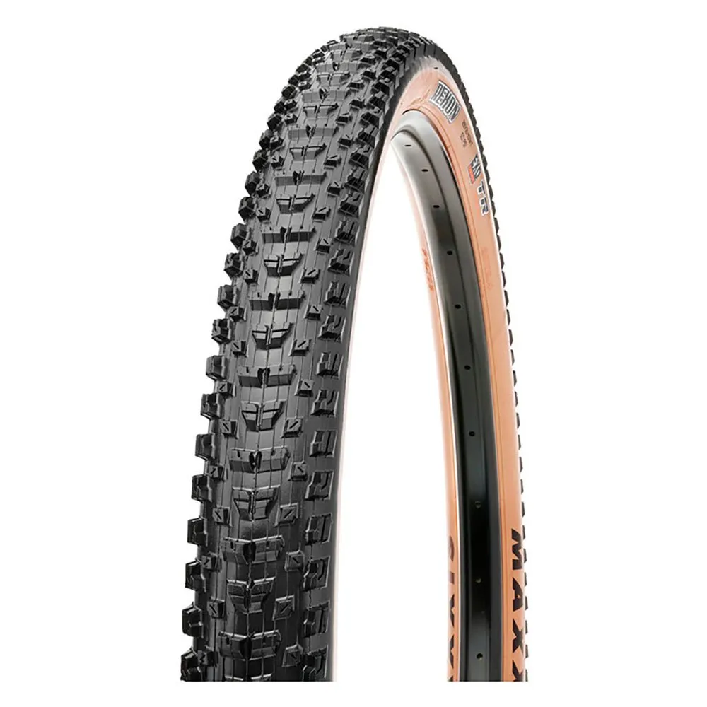 Maxxis Rekon+ 3ct/exo/tanwall 60 Tpi Tubeless 27.5´´ X 2.80 Mtb-däck, Black / brown, 27.5" x 2.80 Maxxis Rekon+ 3ct/exo/tanwall 60 Tpi Tubeless 27.5´´ X 2.80 Mtb-däck, Black / brown, 27.5" x 2.80