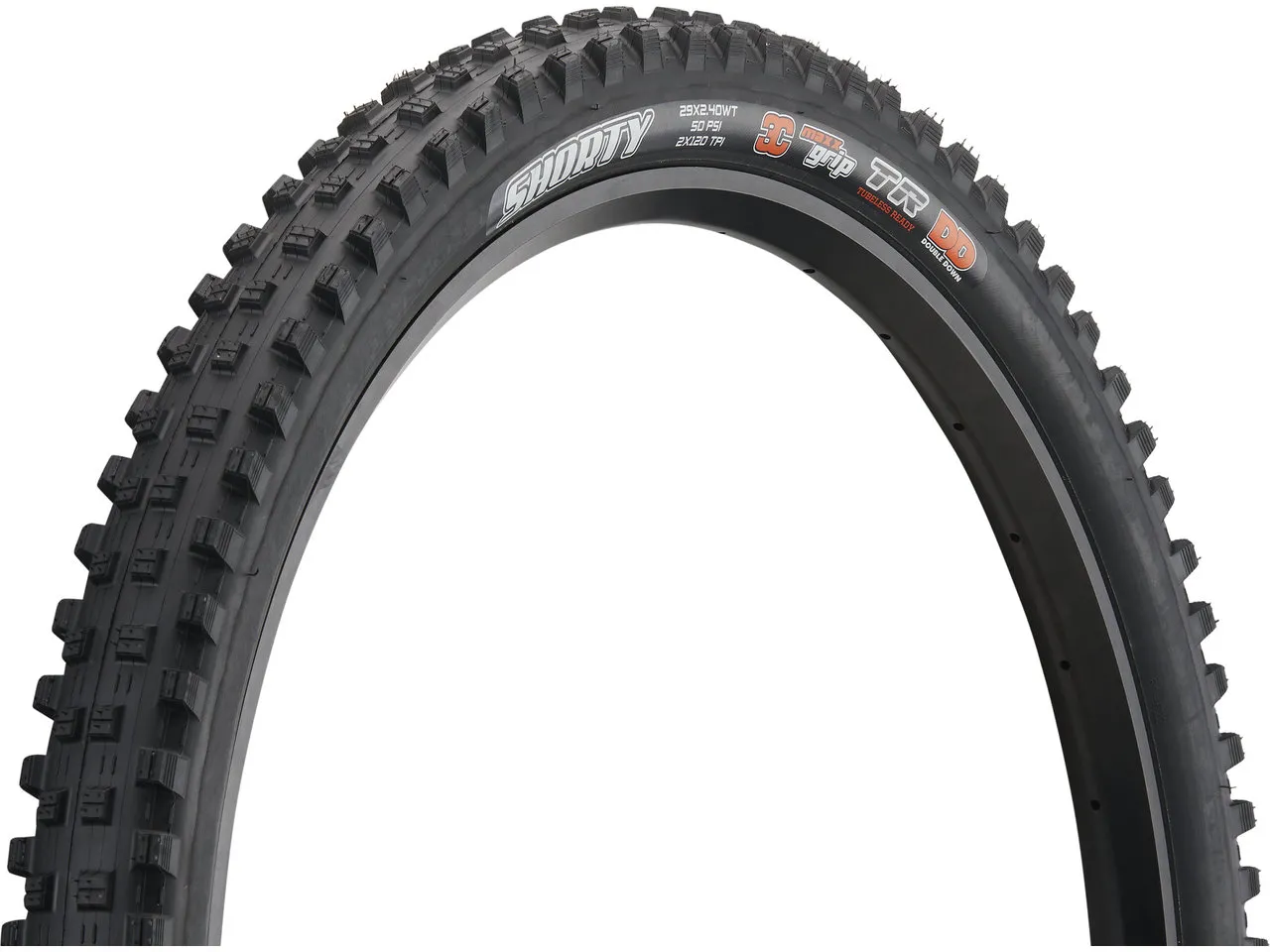 Maxxis Shorty 3C MaxxGrip DD WT TR 27,5" Faltreifen Maxxis Shorty 3C MaxxGrip DD WT TR 27,5" Faltreifen